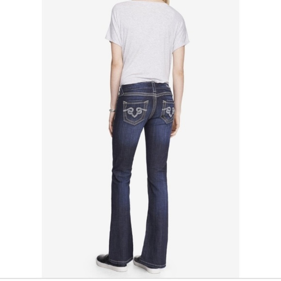 express barely boot jeans